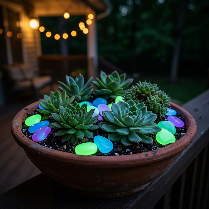 Lumara™ – Glow in the Dark Garden Stones