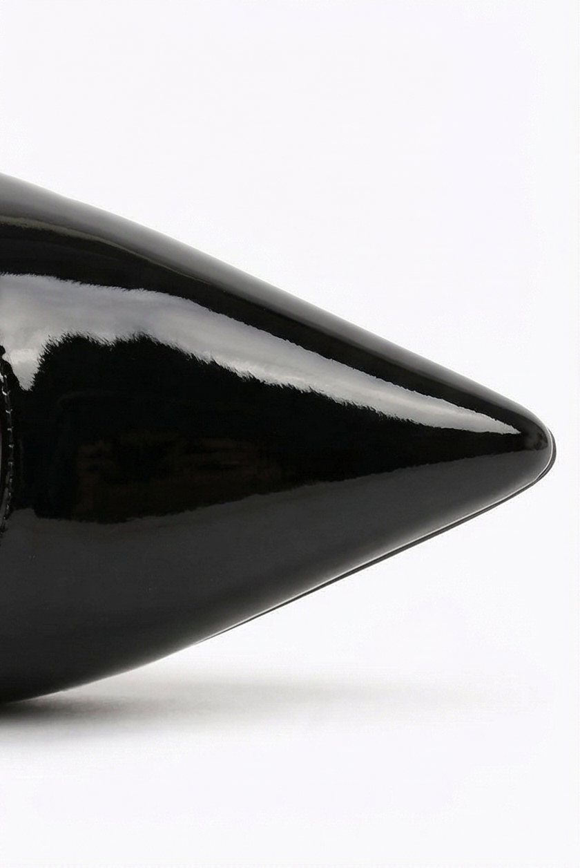 Amelise™ – Patent Pointed Toe Stiletto Heels