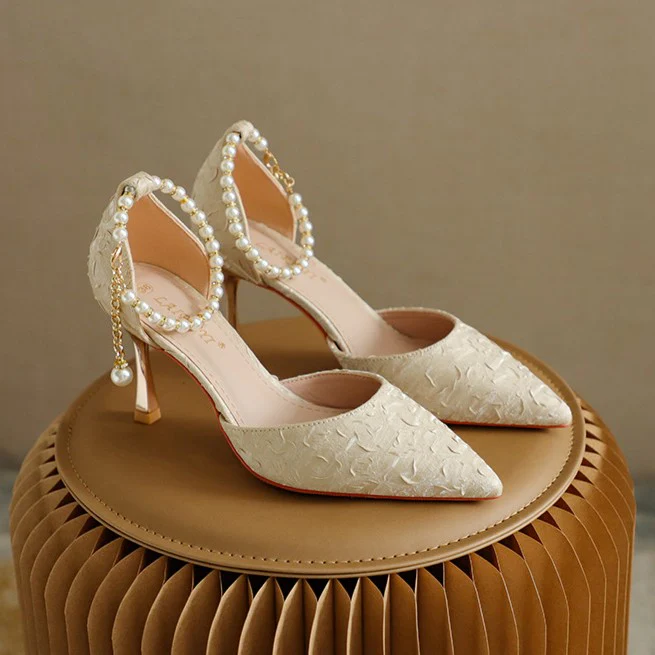 Amelise™ – Patent Pointed Toe Stiletto Heels