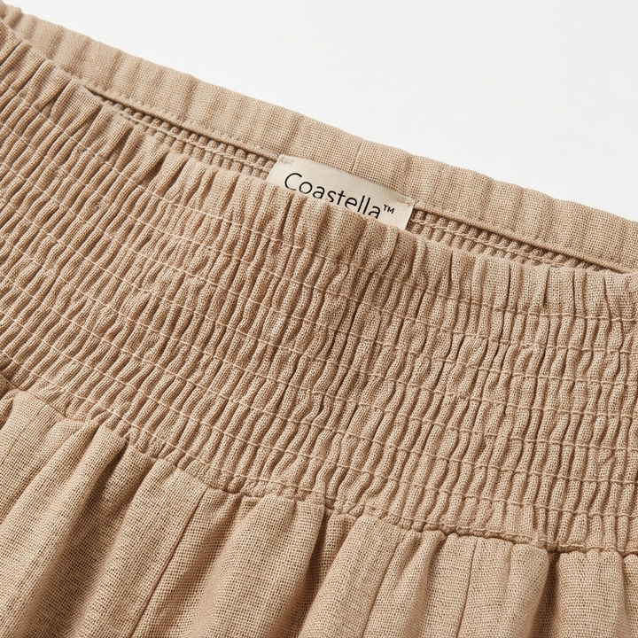 Coastella™ – Smocked-Waist Culottes
