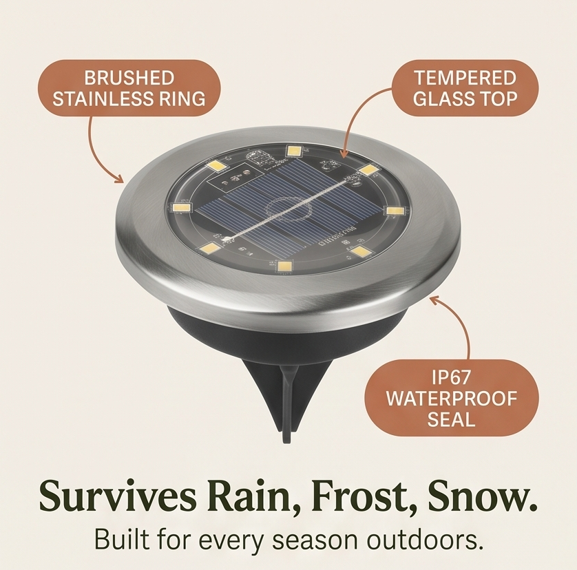 Lumeré™ – Warm-Glow Solar Path Lights