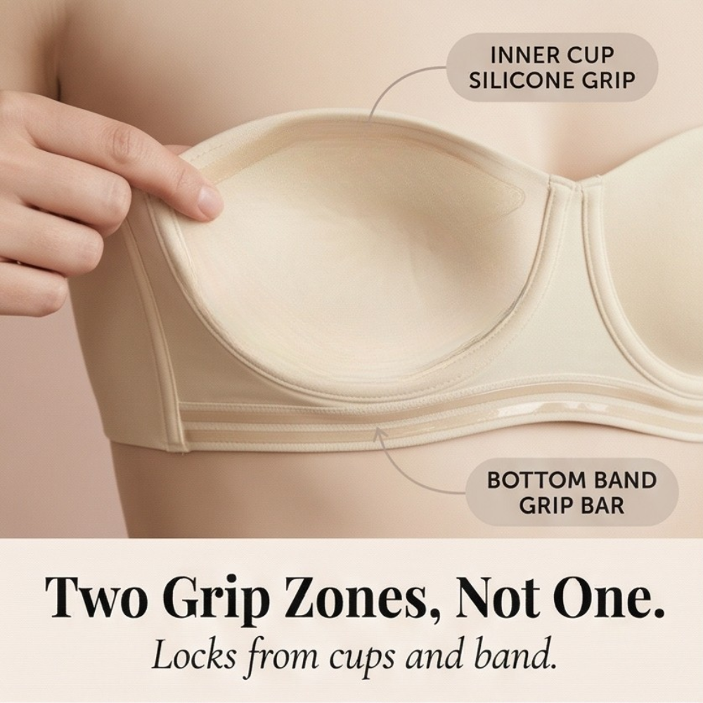 Velura™ – Full Support Convertible Bandeau Bra