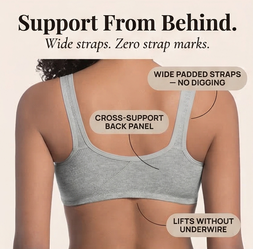 Veluna™ – Wireless Front Closure Comfort Bra