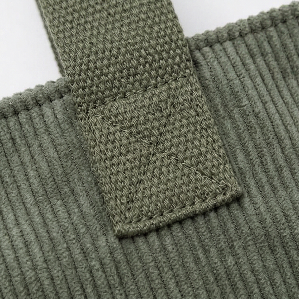 Clovera™ – Multi Pocket Corduroy Shoulder Bag