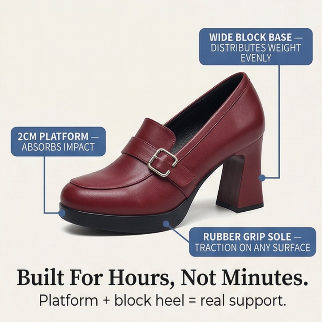 Velora™ — All Day Comfort Platform Pumps