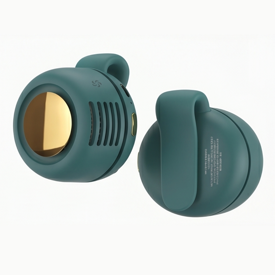 Breezly™ – Hands-Free Clip-On Cooling Fan