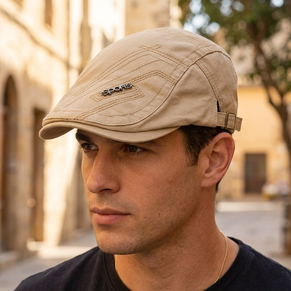 Caplow™ – Low-Profile Flat Cap for Everyday Wear