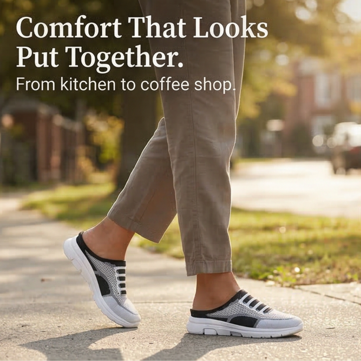 Stepvana™ – Breathable Air Cushion Slip On Mules