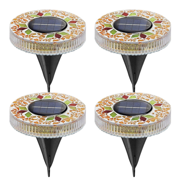 Glowmara™ – Decorative Mosaic Solar Path Lights