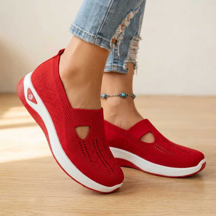Striveknit™ – Breathable Slip-On Sneakers for All-Day Comfort