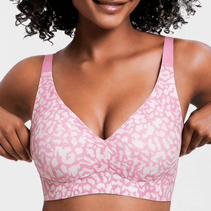 Veluna™ – Seamless Wireless Deep V Comfort Bra