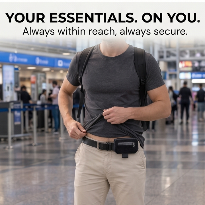 Beltora™ – Slim Belt Wallet for Hidden Carry
