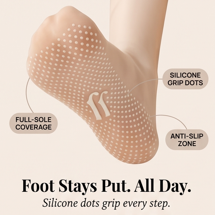 Slipnot™ – Non-Slip Sheer Knee-High Stockings