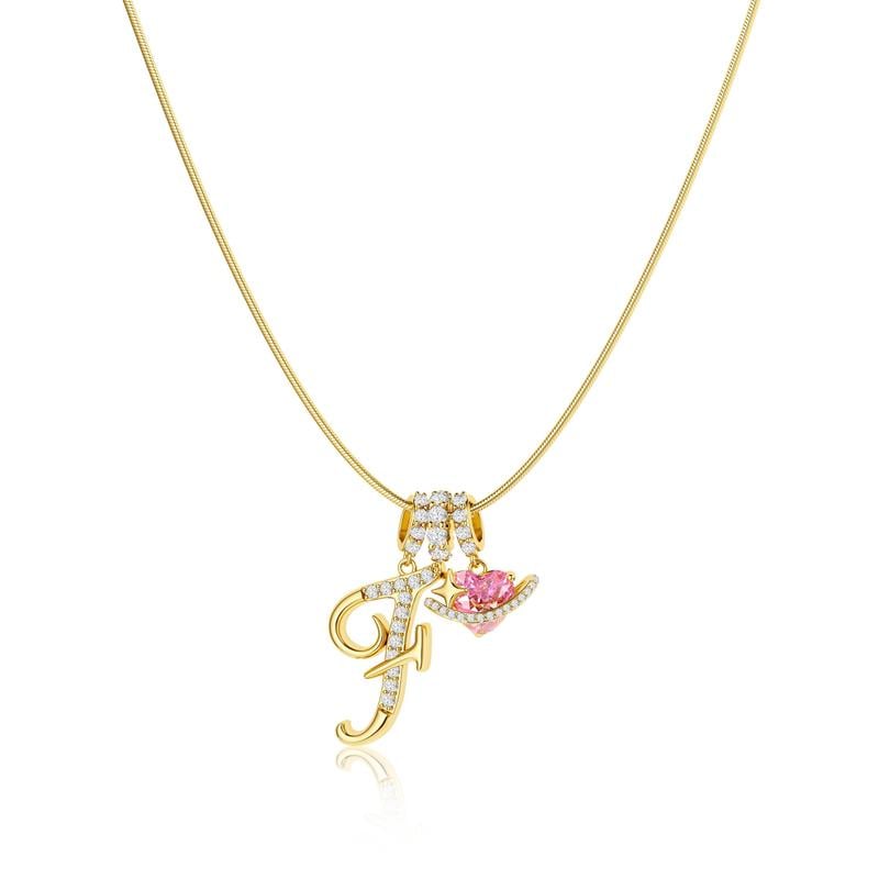 Levara™ – Personalized Initial Heart Necklace