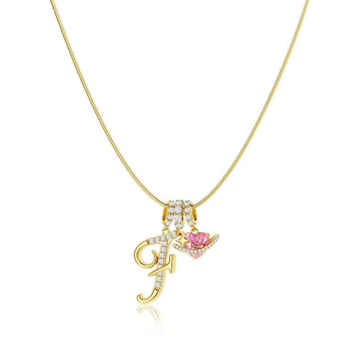 Levara™ – Personalized Initial Heart Necklace