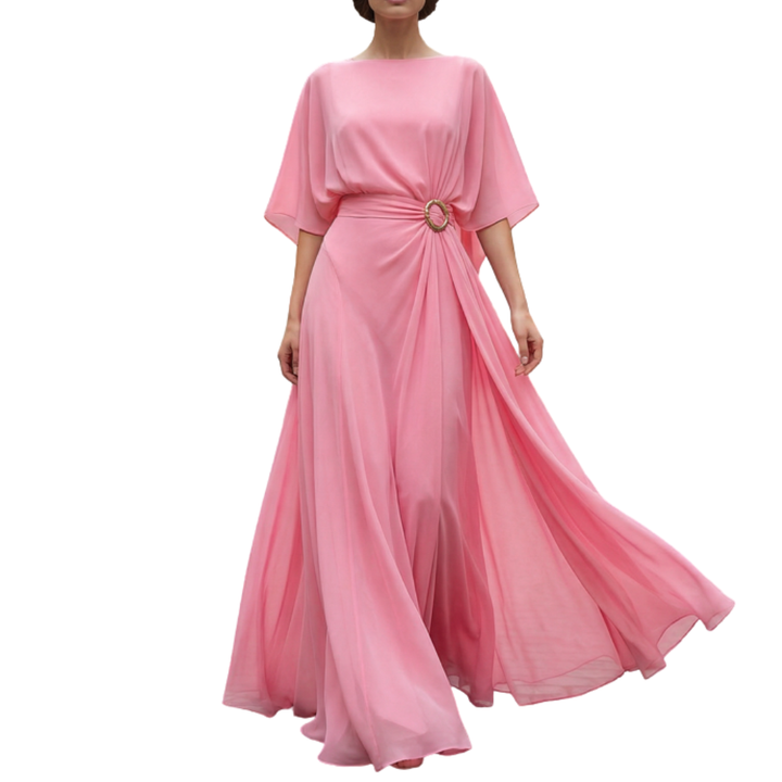 Velaire™ – Cape Sleeve Top and Wrap Pants Set