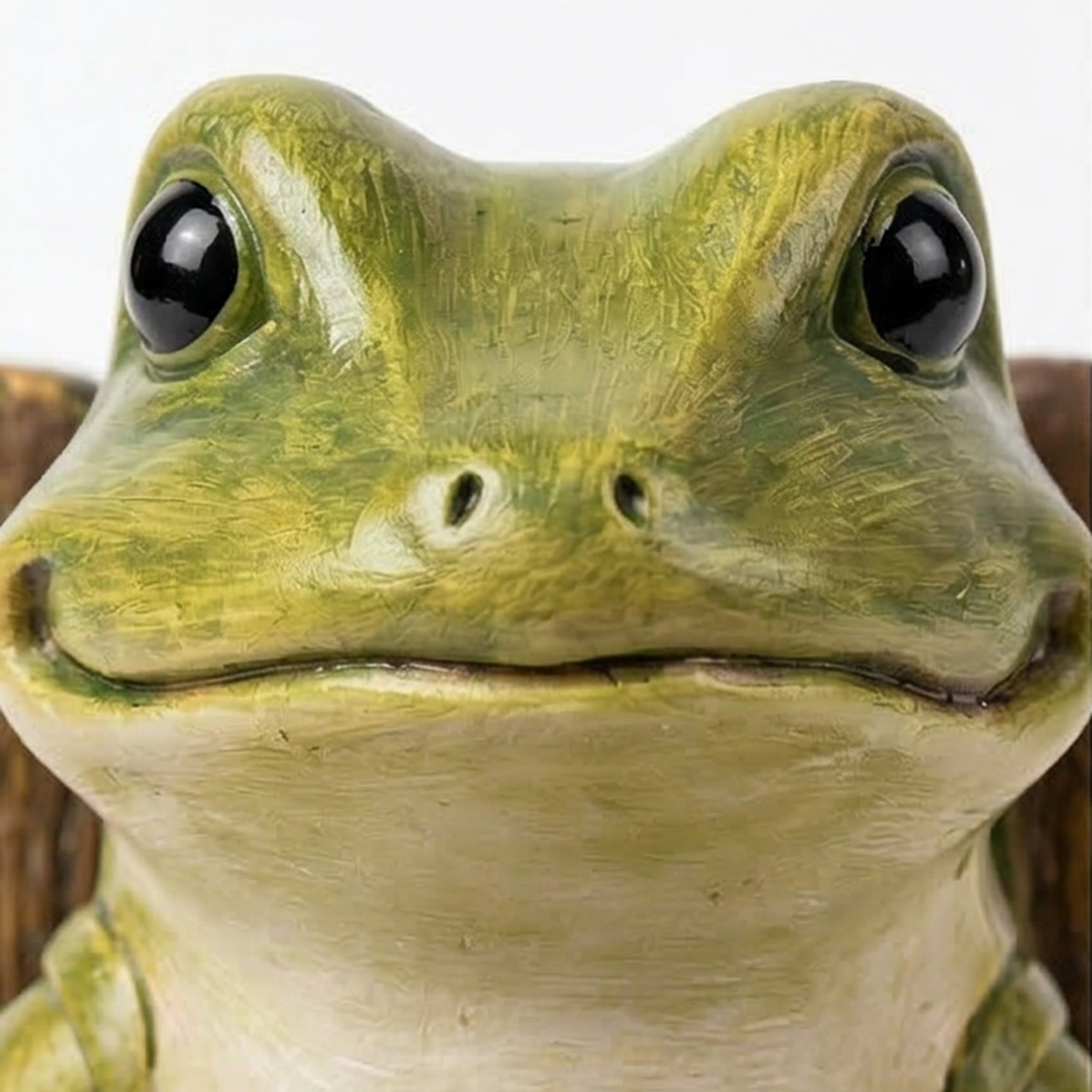 Glowfrog™ – Glowing Garden Frog in Rocking Chair