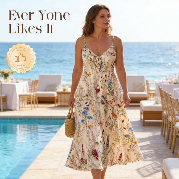 Floressa™ – Wildflower A Line Midi Sundress