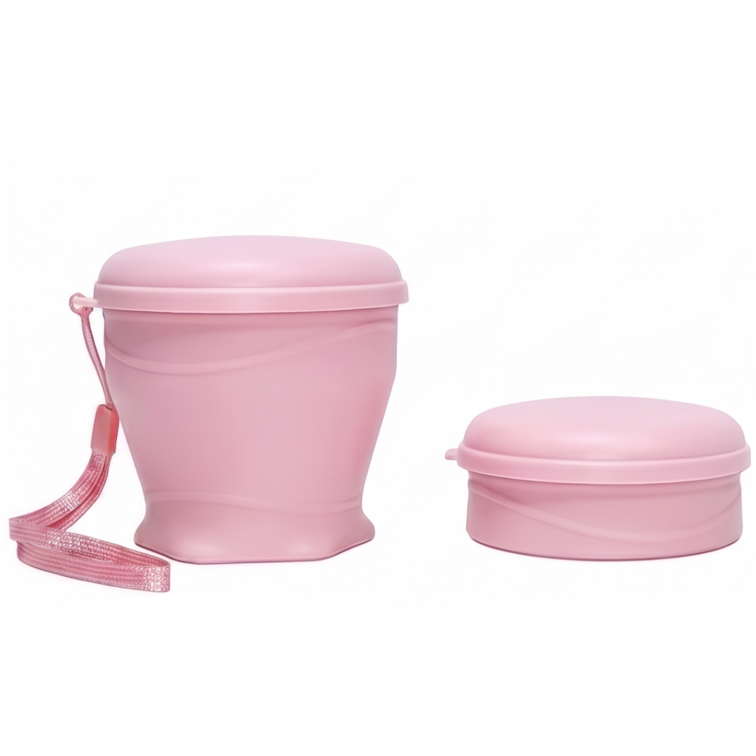 FoldSip™ Collapsible Travel Cup with Leakproof Lid