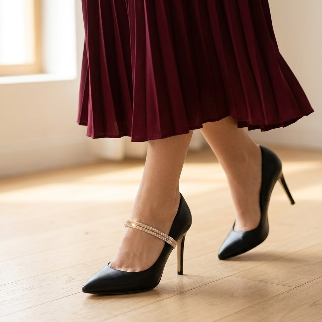 Strella™ – Instant Glam Rhinestone Heel Straps