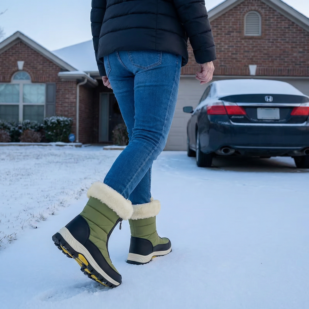 Frostara™ Waterproof Fur Lined Winter Boots