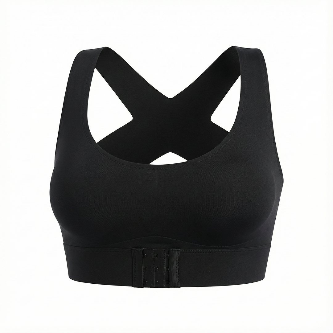 PosturaBella™ - Cross-Back Wireless Support Bra