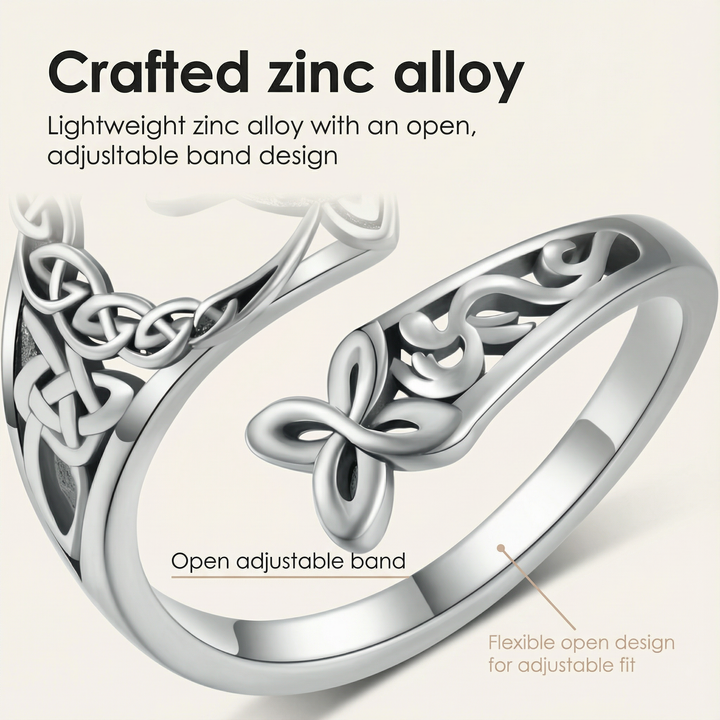 Keltara™ - Celtic Witches Protection Knot Ring
