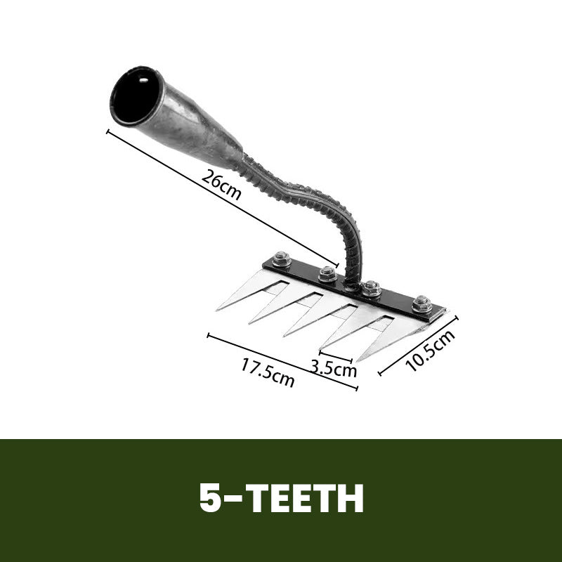 Rootgrip™ – Heavy Duty Garden Weeding Rake
