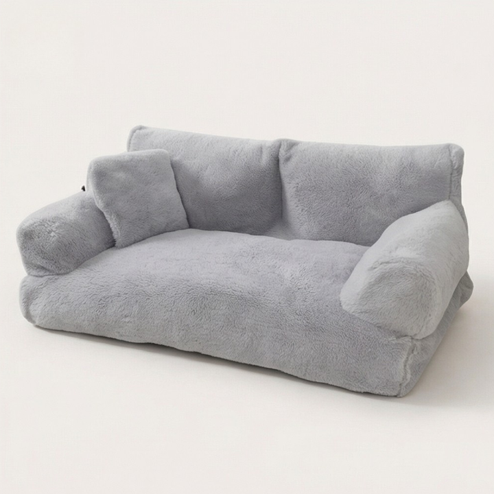 Pawluna™ – Plush Pet Sofa with Washable Cover