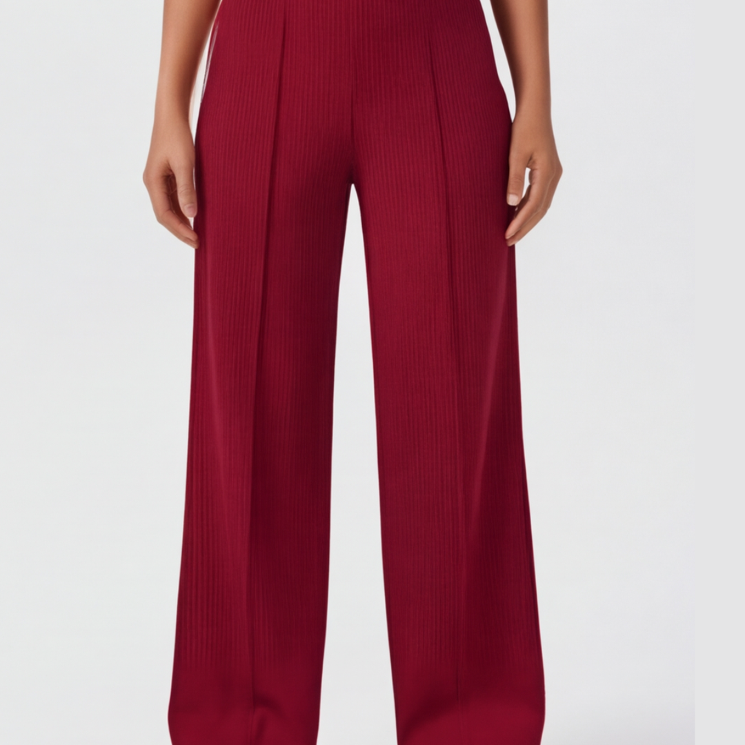 Elyra™ - Wide Leg Yoga Pants with Crossover Waist