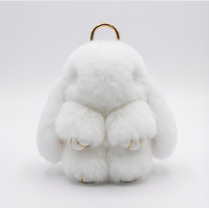 Luluri™ – Fluffy Bunny Bag Charm