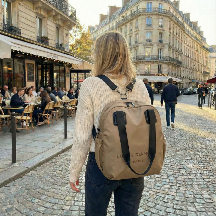 Carryvé™ 3 in 1 Convertible Nylon Backpack