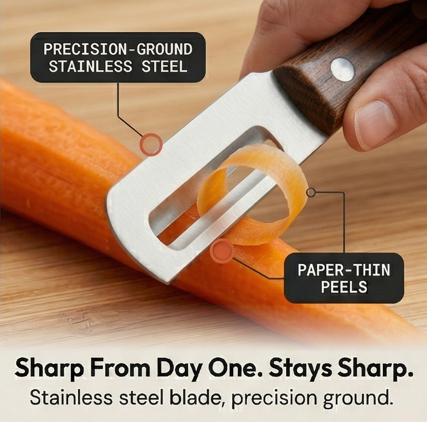 Culinara™ – Heavy Duty Vegetable and Fruit Peeler