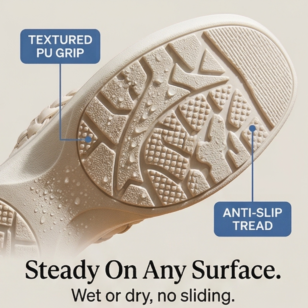 Soléna™ – Braided Platform Sandal for All Day Comfort