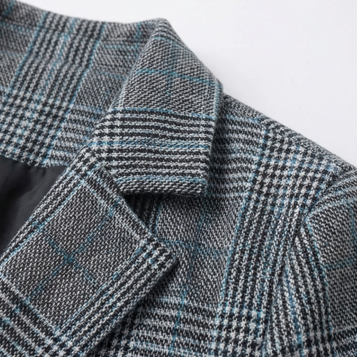 Hartlyn™ – Classic Glen Plaid Blazer