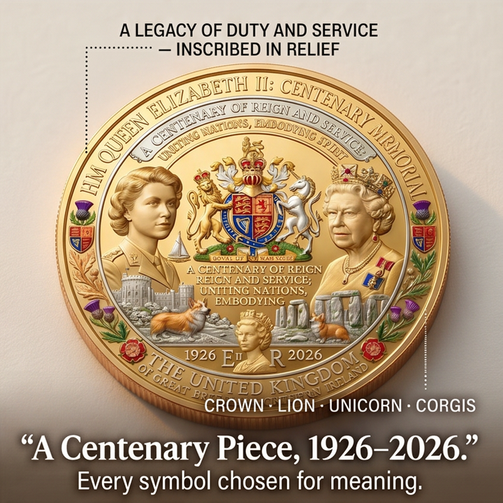 Regalis™ – Dual-Portrait Centenary Memorial Coin