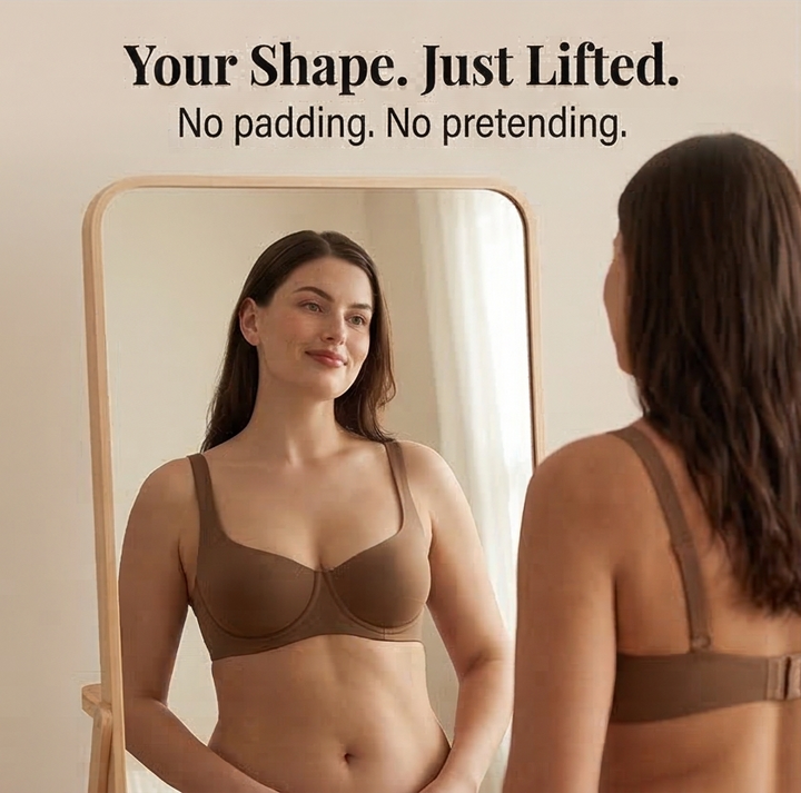 Veluna™ – Seamless Unlined Balconette Bra