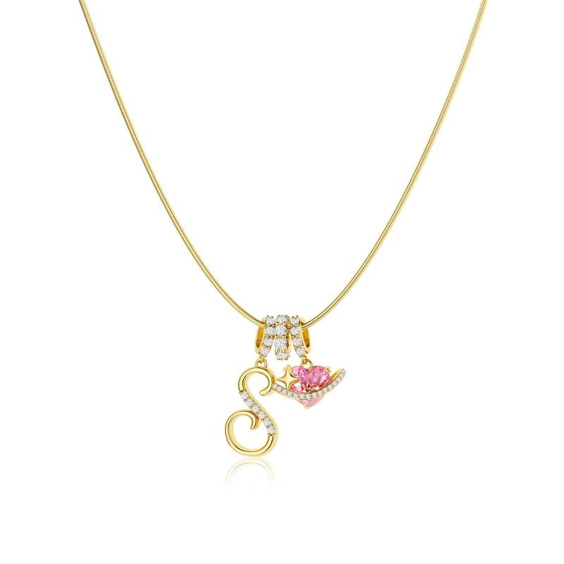 Levara™ – Personalized Initial Heart Necklace