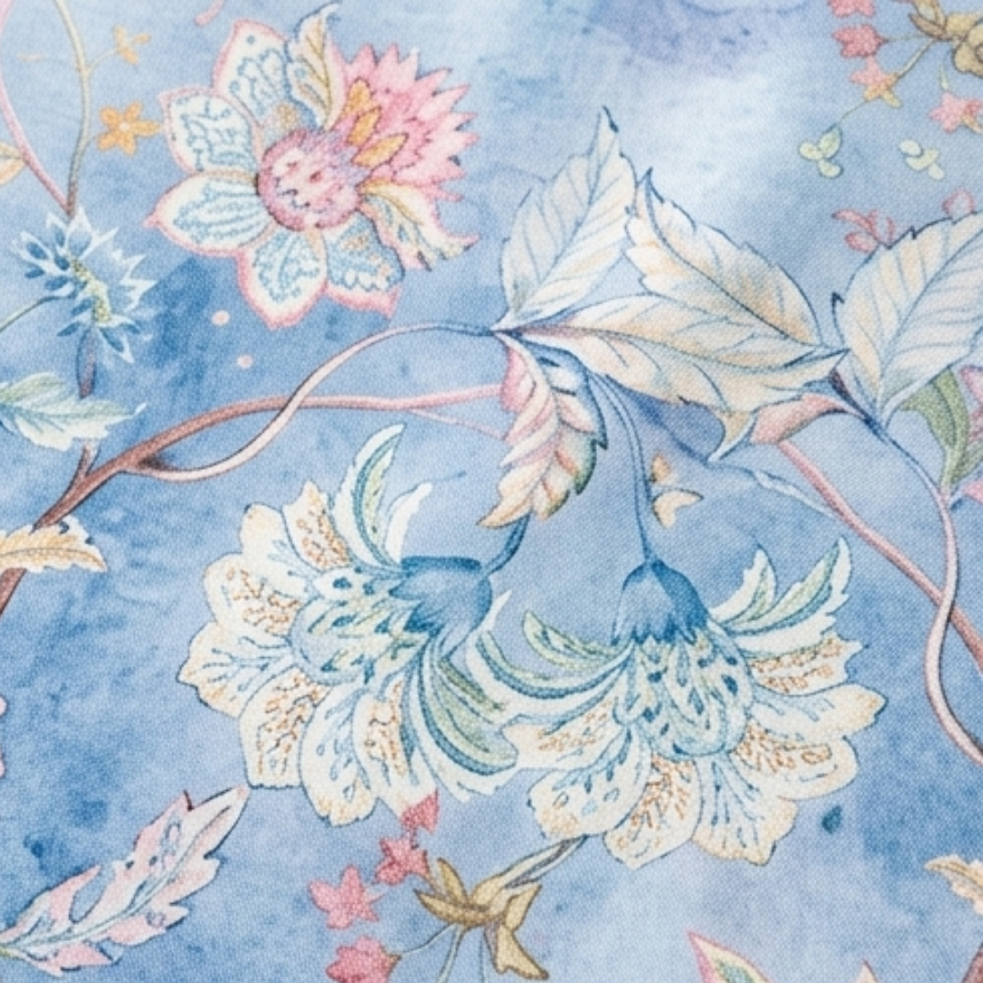 Florenza™ – Watercolor Floral V-Neck Blouse