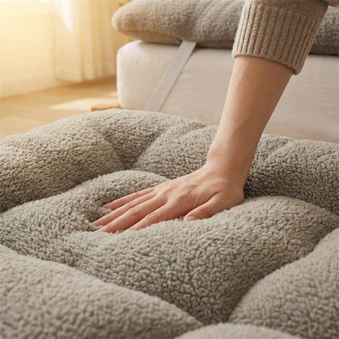Veluria™ – Thick Lamb Velour Mattress Pad