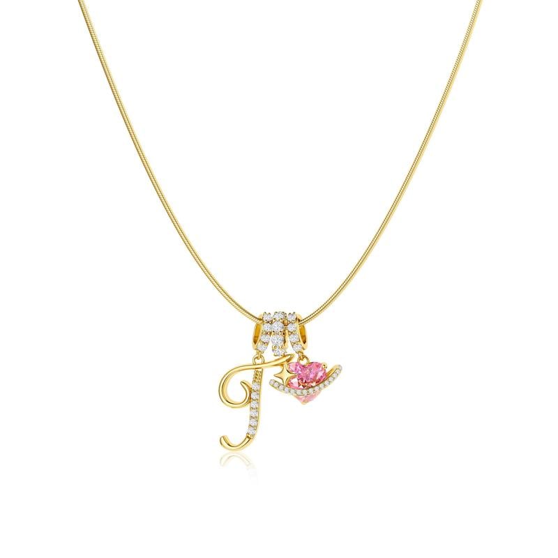 Levara™ – Personalized Initial Heart Necklace