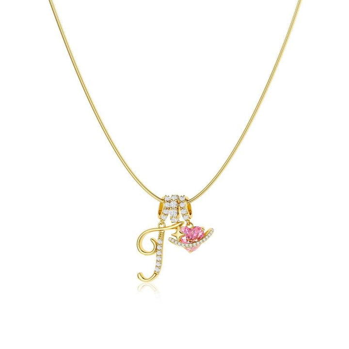 Levara™ – Personalized Initial Heart Necklace