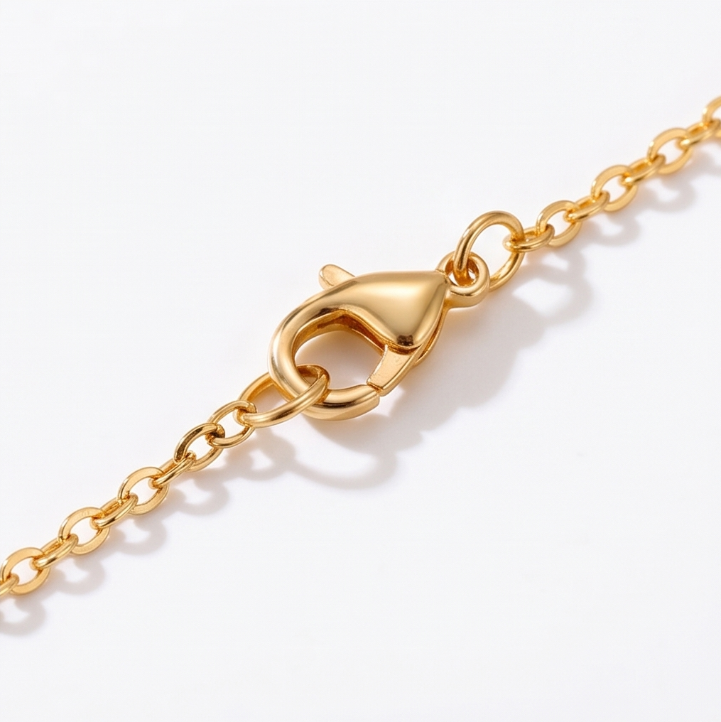 Florevia™ – Velvet Rose Pendant Necklace