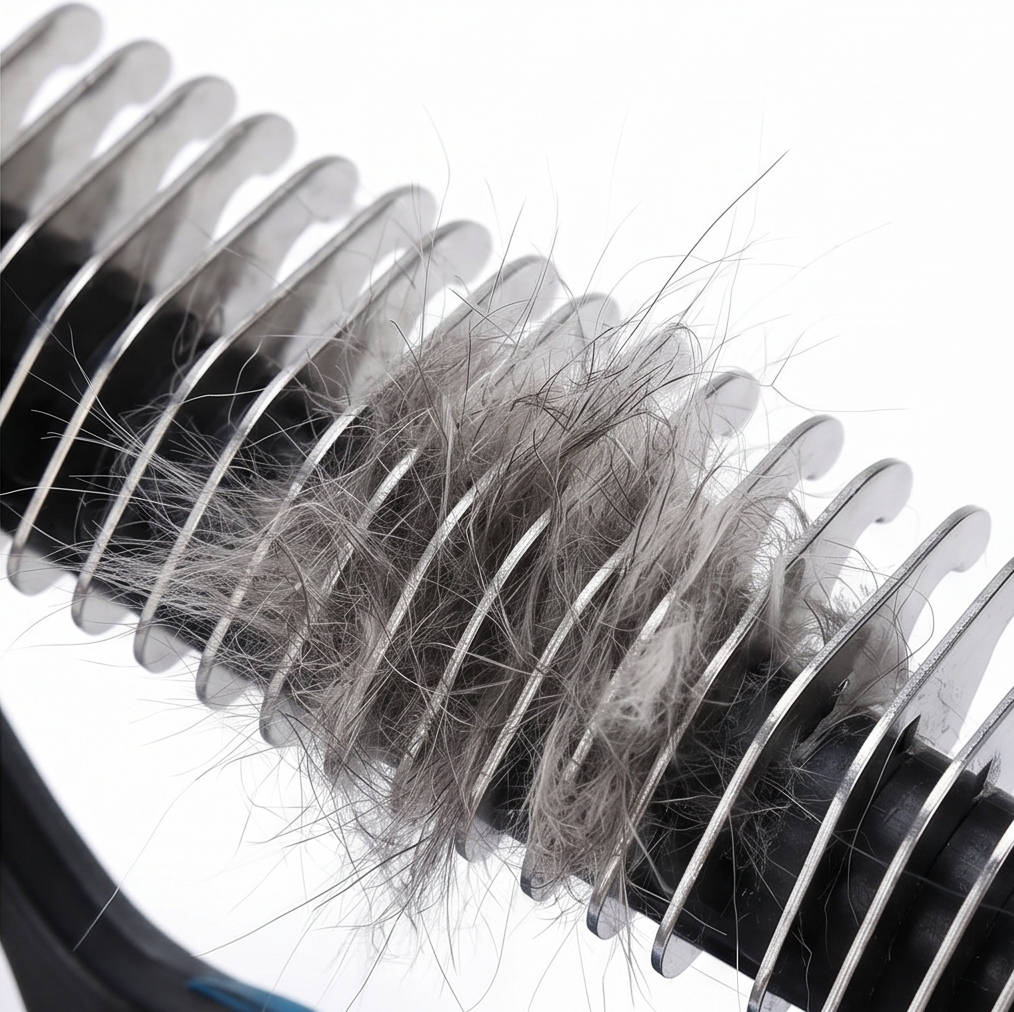 Furmela™ – Double-Sided Dematting Brush for Shedding Dogs