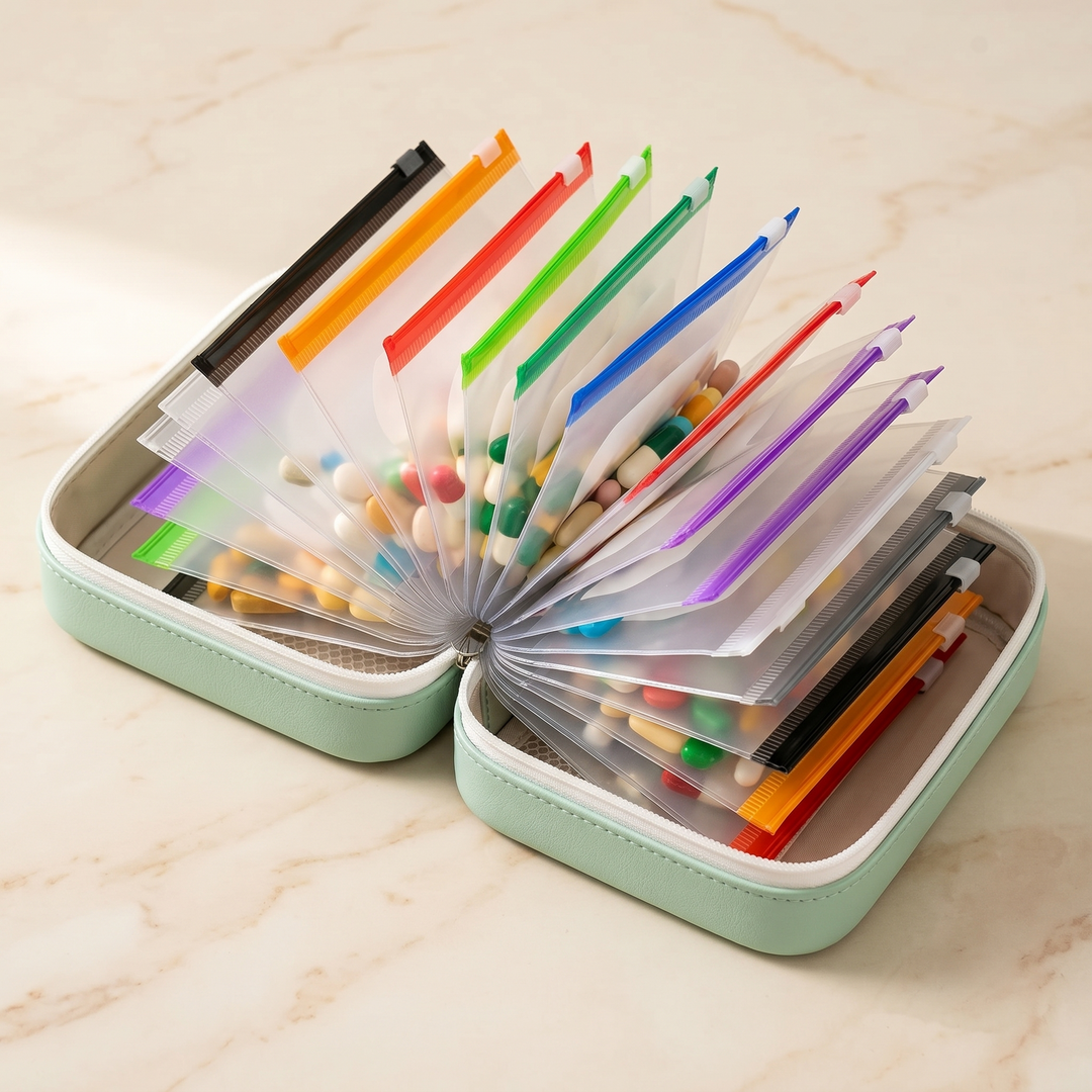 Pillory™ – Travel Pill Organizer