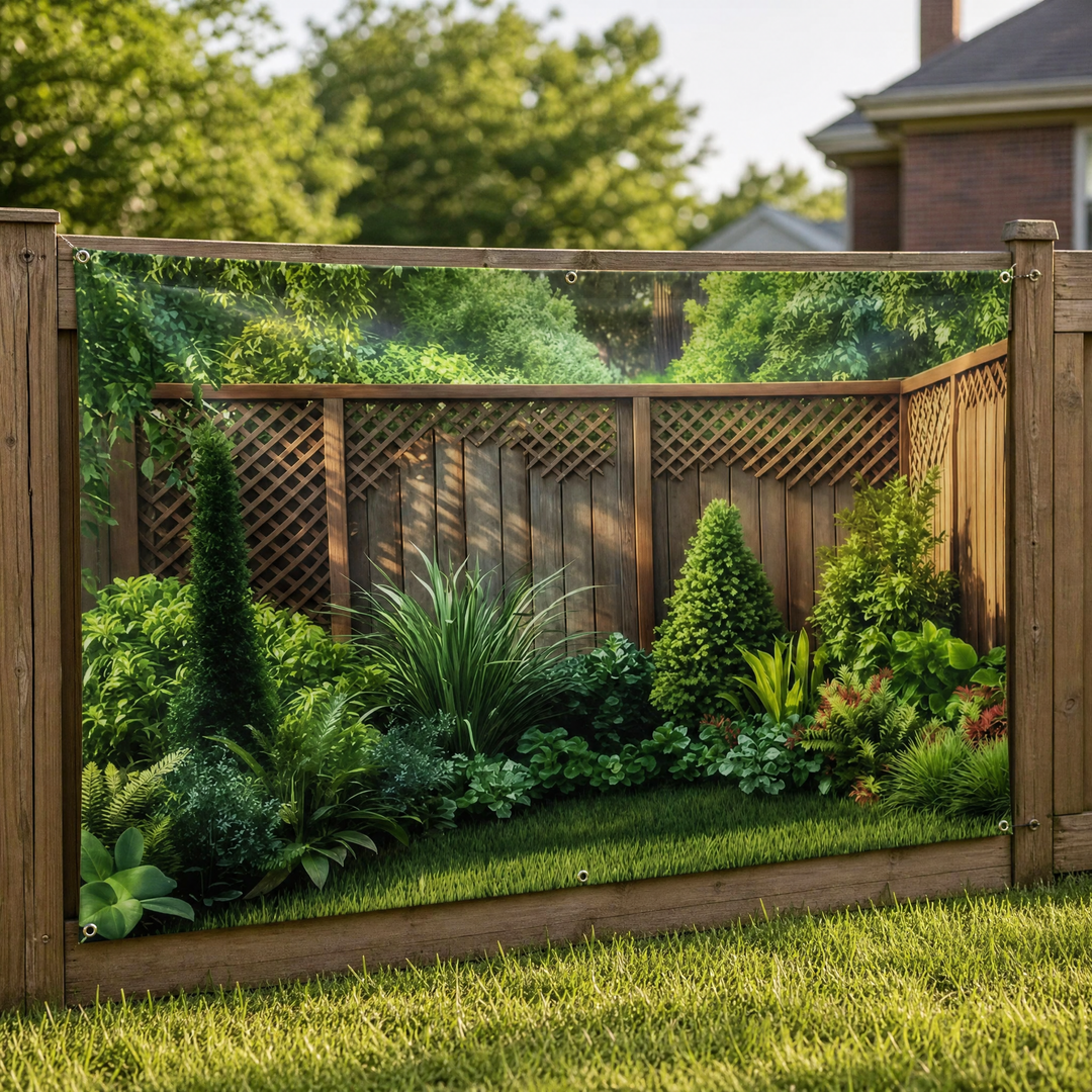 Verdara™ – Lush Garden Backdrop Banner