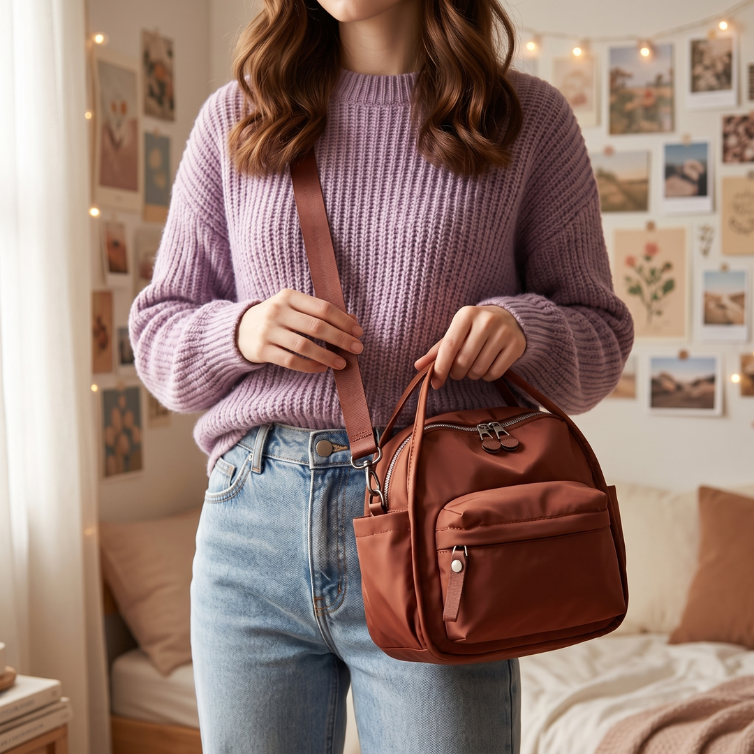Lyona™ – Convertible Crossbody Bag for Everyday