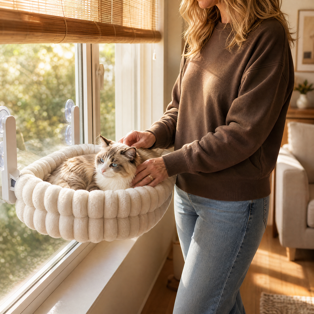 Lumiclaw™ – Foldable Window Cat Bed