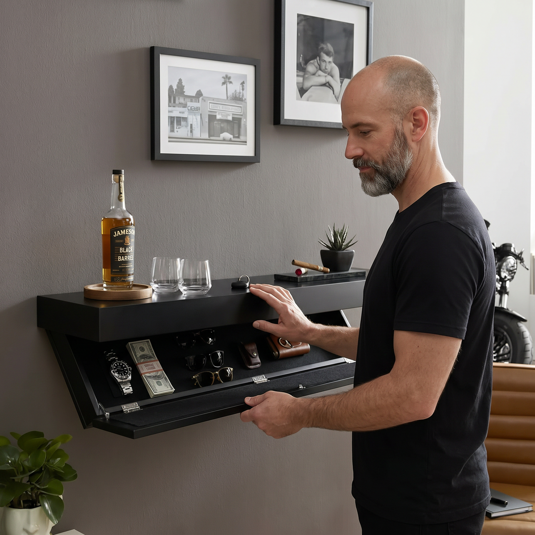 Vaultedge™ - Floating Wall Shelf with Hidden Compartment