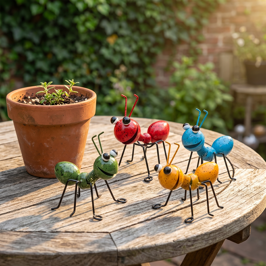 Antly™ – Colorful Metal Ants for Whimsical Gardens